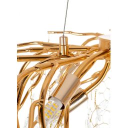 Moosee Riviera lampa wisząca 7x20 W złota 5900168832947