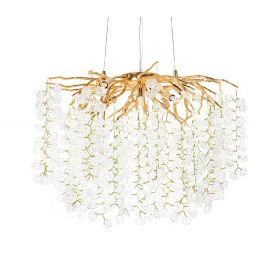 Moosee Riviera lampa wisząca 7x20 W złota 5900168832954