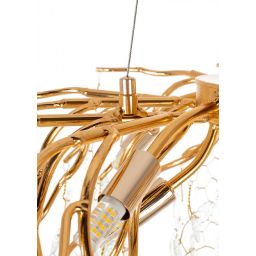 Moosee Riviera lampa wisząca 7x20 W złota 5900168832954