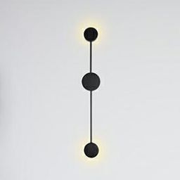 Moosee Shadow lampa ścienna 1x9 W czarny MSE010100246