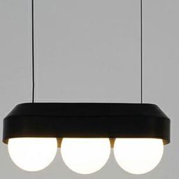 Moosee Drops lampa wisząca 3x5W czarny/biały MSE010100273