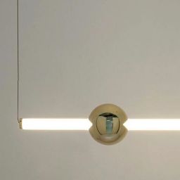 Moosee Libra lampa wisząca 1x10 W biała-złota MSE010100222