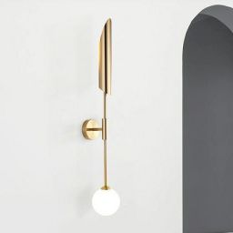 Moosee Lucca kinkiet 2x40 W biały-złoty MSE010400205