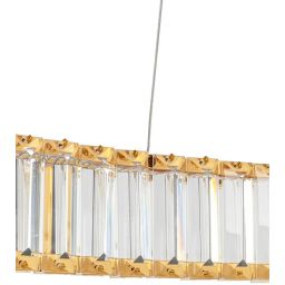 Moosee Liberty lampa wisząca 1x42 W przezroczysta-złota MSE010100174