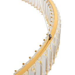 Moosee Liberty lampa wisząca 1x42 W przezroczysta-złota MSE010100174