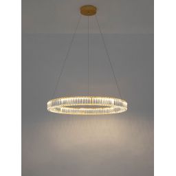 Moosee Liberty lampa wisząca 1x42 W przezroczysta-złota MSE010100174