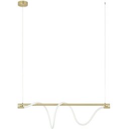Moosee Serpiente lampa wisząca 1x22,4 W biała-złota MSE010100178