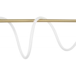 Moosee Serpiente lampa wisząca 1x22,4 W biała-złota MSE010100178