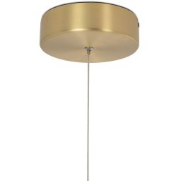 Moosee Serpiente lampa wisząca 1x22,4 W biała-złota MSE010100178