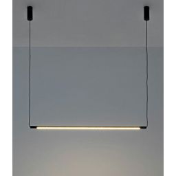 Moosee Ombre lampa wisząca 1x14 W czarna MSE010100241