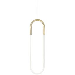 Moosee Puzo lampa wisząca 1x10 W przezroczysta-złota MSE010100253