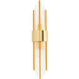 Moosee Amanda kinkiet 2x40 W przezroczysty-złoty-pomarańczowy MSE010100263