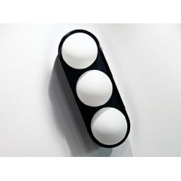 Moosee Drops kinkiet 3x5W czarny/biały MSE010100272