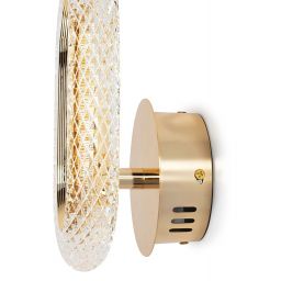 Moosee Jewel kinkiet 1x7 W złoty-kryształowy MSE010100319