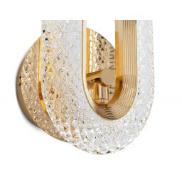 Moosee Jewel kinkiet 1x7 W złoty-kryształowy MSE010100319