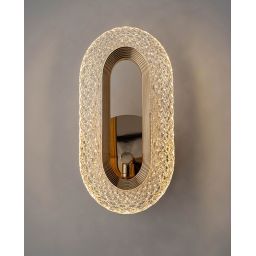 Moosee Jewel kinkiet 1x7 W złoty-kryształowy MSE010100319