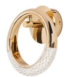 Moosee Helios kinkiet 1x8W LED złoty MSE010100320