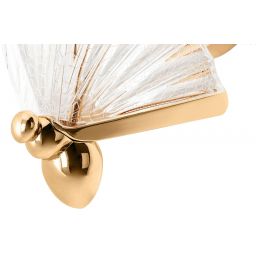 Moosee Butterfly kinkiet 1x7 W przezroczysty-złoty MSE010100324