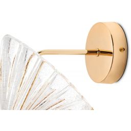 Moosee Butterfly kinkiet 1x7 W przezroczysty-złoty MSE010100324