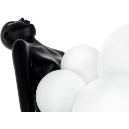 Moosee Human lampa stojąca 6x30 W biała-czarna MSE010100326