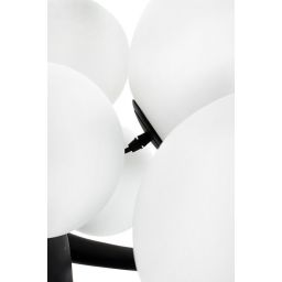 Moosee Human lampa stojąca 6x30 W biała-czarna MSE010100326