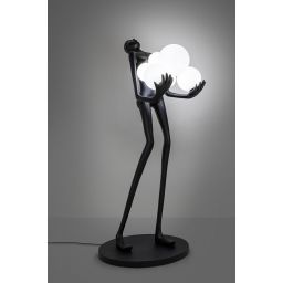 Moosee Human lampa stojąca 6x30 W biała-czarna MSE010100326