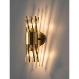 Moosee Lorenzo kinkiet 2x40 W złoty MSE010100338