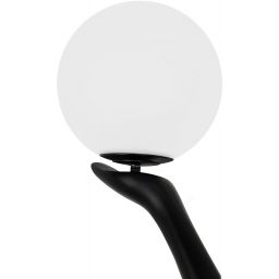 Moosee Human lampa stojąca 1x40 W biała-czarna MSE010100359
