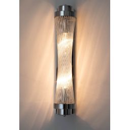 Moosee Column kinkiet 2x40 W przezroczysty-srebrny MSE010100362