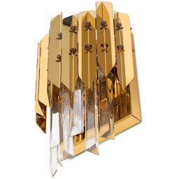 Moosee Majestic kinkiet 1x40W złoty MSE010100365