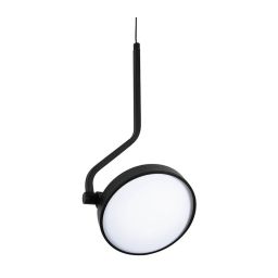 Moosee Flat lampa wisząca 1x10 W czarna MSE010100384