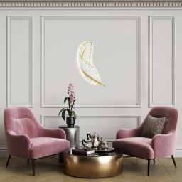 Moosee Piórko kinkiet 1x16 W biały MSE010100388