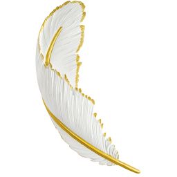 Moosee Piórko kinkiet 1x16 W biały MSE010100388