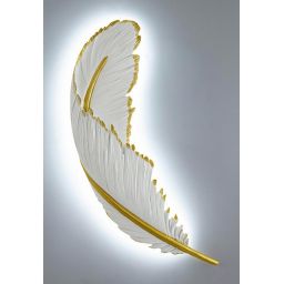 Moosee Piórko kinkiet 1x16 W biały MSE010100388