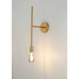 Moosee Riva kinkiet 1x40W złoty MSE010100394