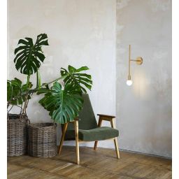 Moosee Riva kinkiet 1x40W złoty MSE010100394