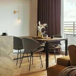 Moosee Riva kinkiet 1x40W złoty MSE010100394