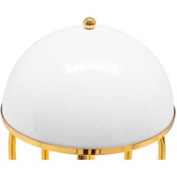 Moosee Bottega lampa stołowa 2x5W złoty/biały MSE010300151