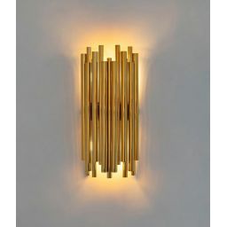 Moosee Tubo kinkiet 2x40 W złoty MSE010400200