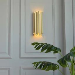 Moosee Tubo kinkiet 2x40 W złoty MSE010400200