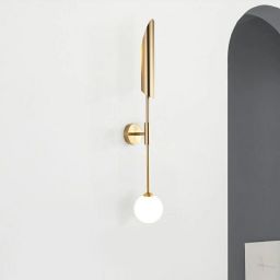 Moosee Lucca kinkiet 2x40 W biały-złoty MSE010400205