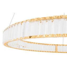 Moosee Liberty lampa wisząca 1x36 W przezroczysta-złota MSE020100173