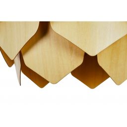 Moosee Szyszka Cono lampa wisząca 1x40 W drewno MSE1501100123