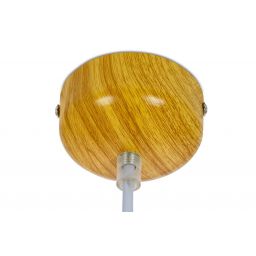 Moosee Szyszka Cono lampa wisząca 1x40 W drewno MSE1501100123