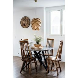 Moosee Szyszka Cono lampa wisząca 1x40 W drewno MSE1501100123