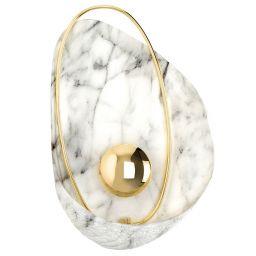 Moosee Rock kinkiet 1x4 W złoty-marmur MSE1501100145