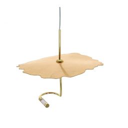 Moosee Leafs lampa wisząca 1x3 W złota MSE1501100167