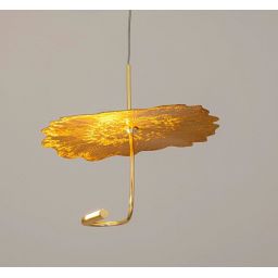 Moosee Leafs lampa wisząca 1x3 W złota MSE1501100167