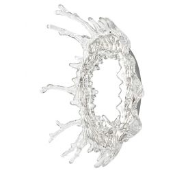 Moosee Splash lampa podsufitowa 1x17 W srebrna MSE1501100172