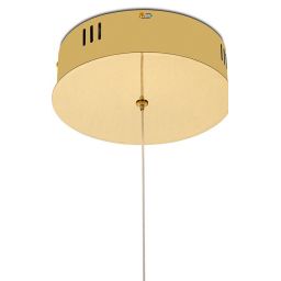 Moosee Wave lampa wisząca 1x28 W złota MSE1501100188